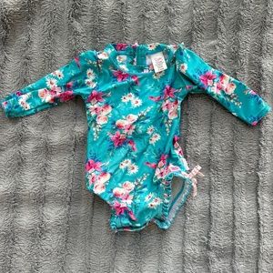 Ruffle butt swimsuit